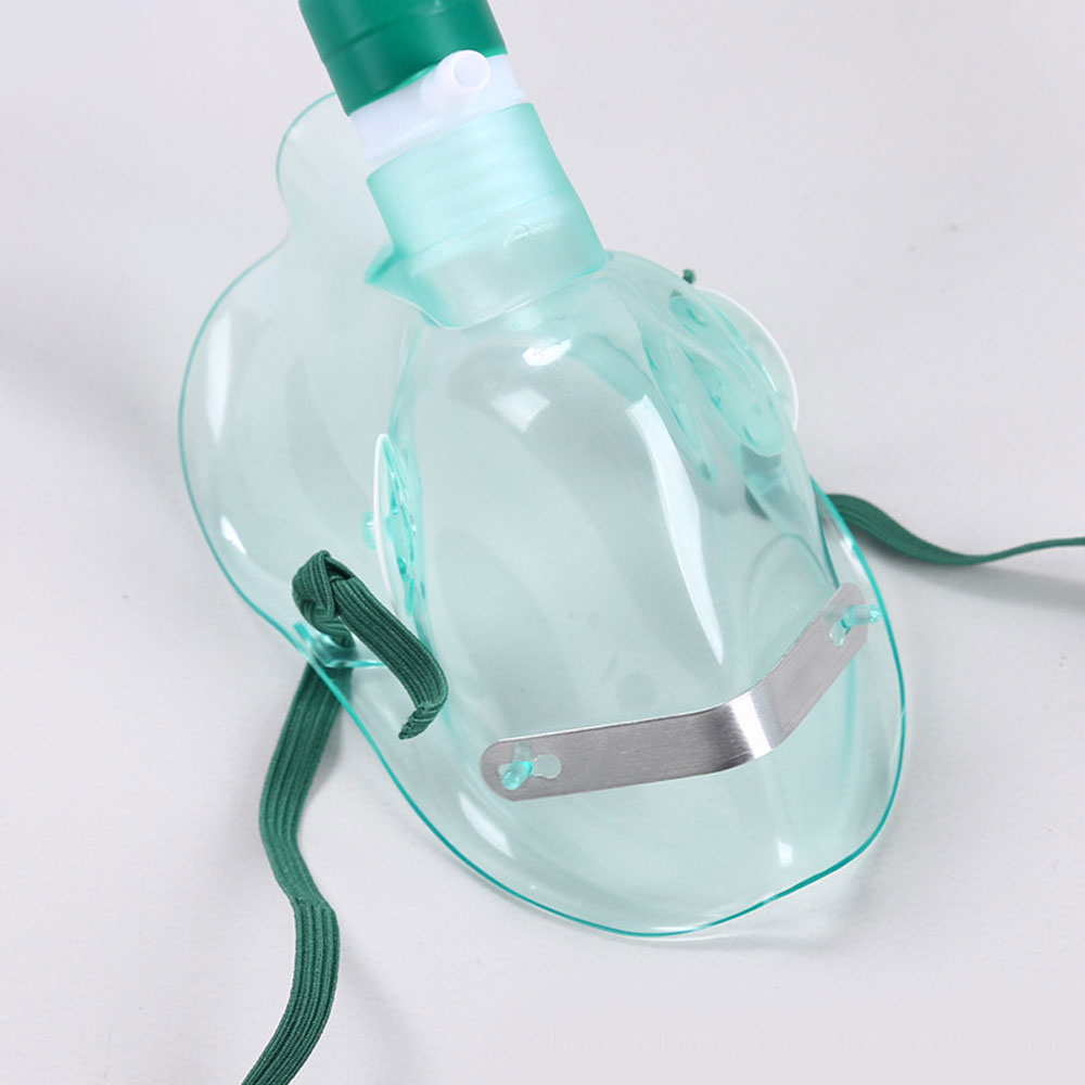 Oxygen Mask Non-Rebreather - 성인용 비재호흡식 산소 마스크(저장백이 있는 산소
