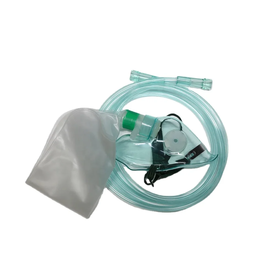 저장 백이 있는 PVC 마스크 NRB 비재호흡 마스크  - Oxygen Mask Non-Rebreather 리뷰 및 가격