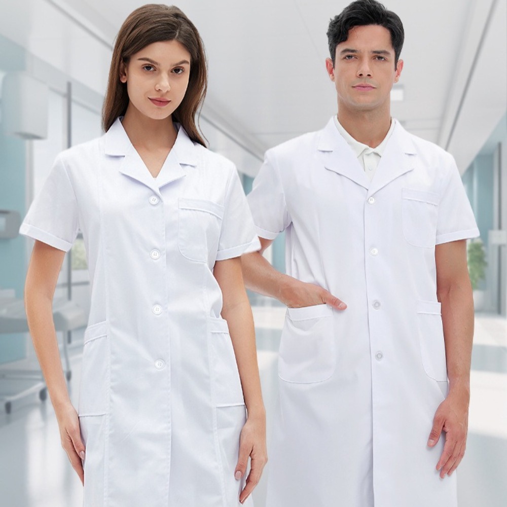 여름용 반팔 의사 가운, 치과 의사, 약사 및 작업장  - Medical Lab Worker 리뷰 및 가격
