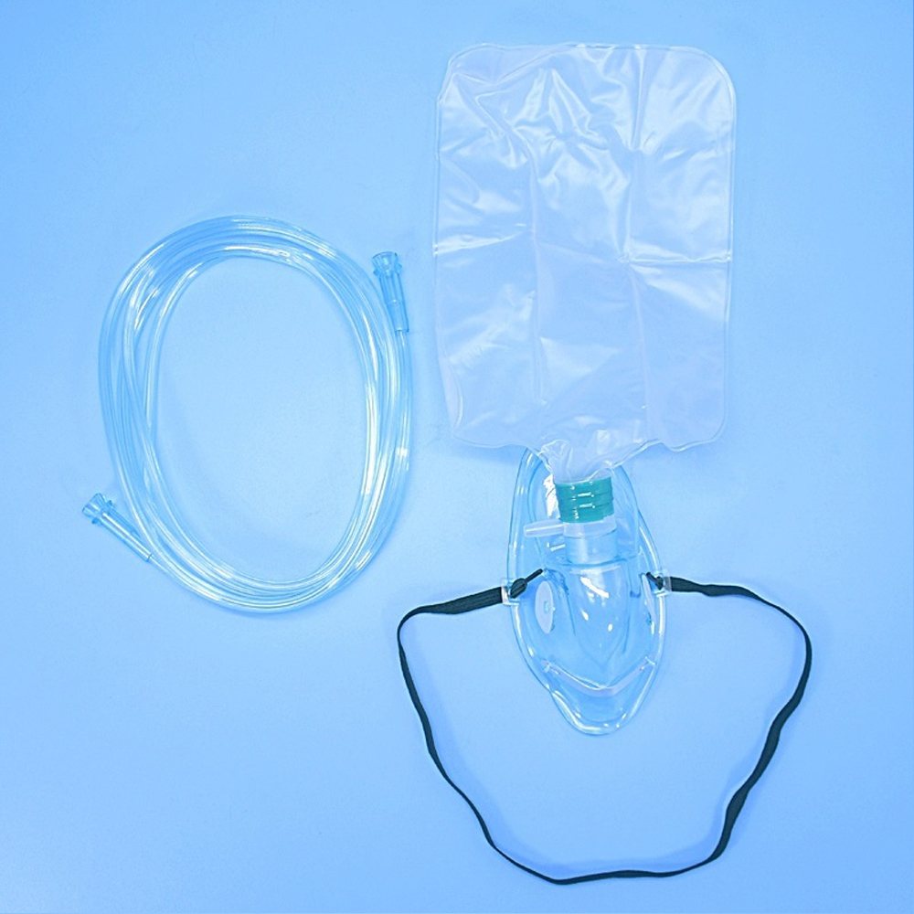 성인용 비재호흡식 산소 마스크 (저장 백이 있는 산소  - Oxygen Mask Non-Rebreather 리뷰 및 가격