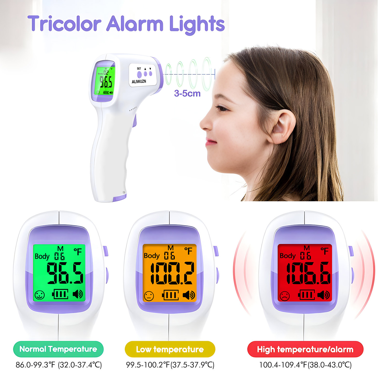 디지털 적외선 온도계 이마 귀 비접촉식 온도계 의료용  - Digital Thermometer Infrared 리뷰 및 가격