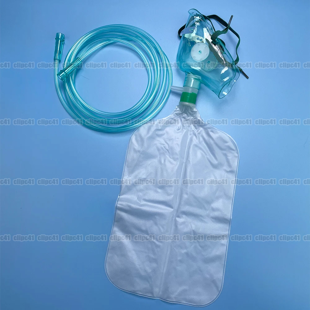 1-10개 성인용 고농도 산소 마스크(튜브 포함) -  - Oxygen Mask Non-Rebreather 리뷰 및 가격
