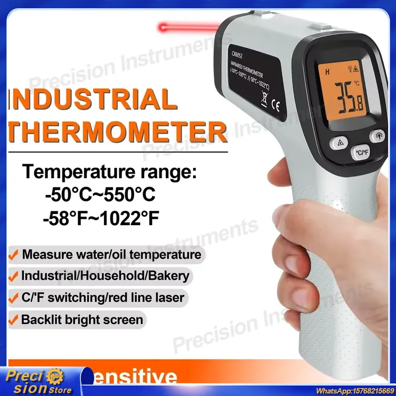 CX6050 휴대용 비접촉식 적외선 온도계 건 디지털  - Digital Thermometer Infrared 리뷰 및 가격